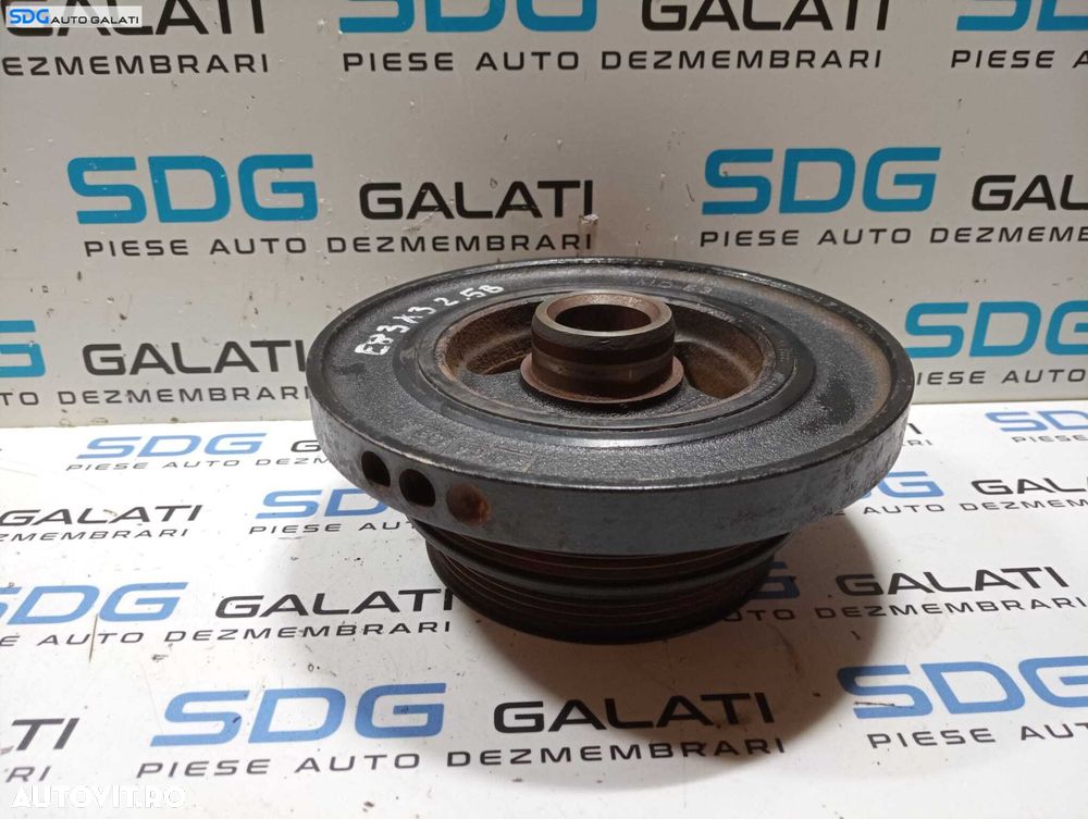 Fulie Vibrochen Arbore Cotit Motor BMW Seria 5 E39 2.5 i Benzina 1998 - 2004 Cod 11237513862 7513862 [M5110] - 2