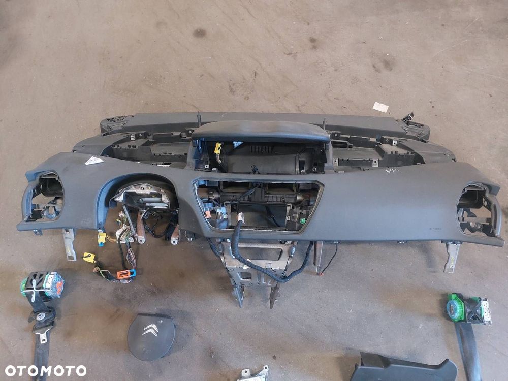 ZESTAW AIRBAG POSTRZAŁOWY KOKPIT CITROEN C4 PICASSO I - 2