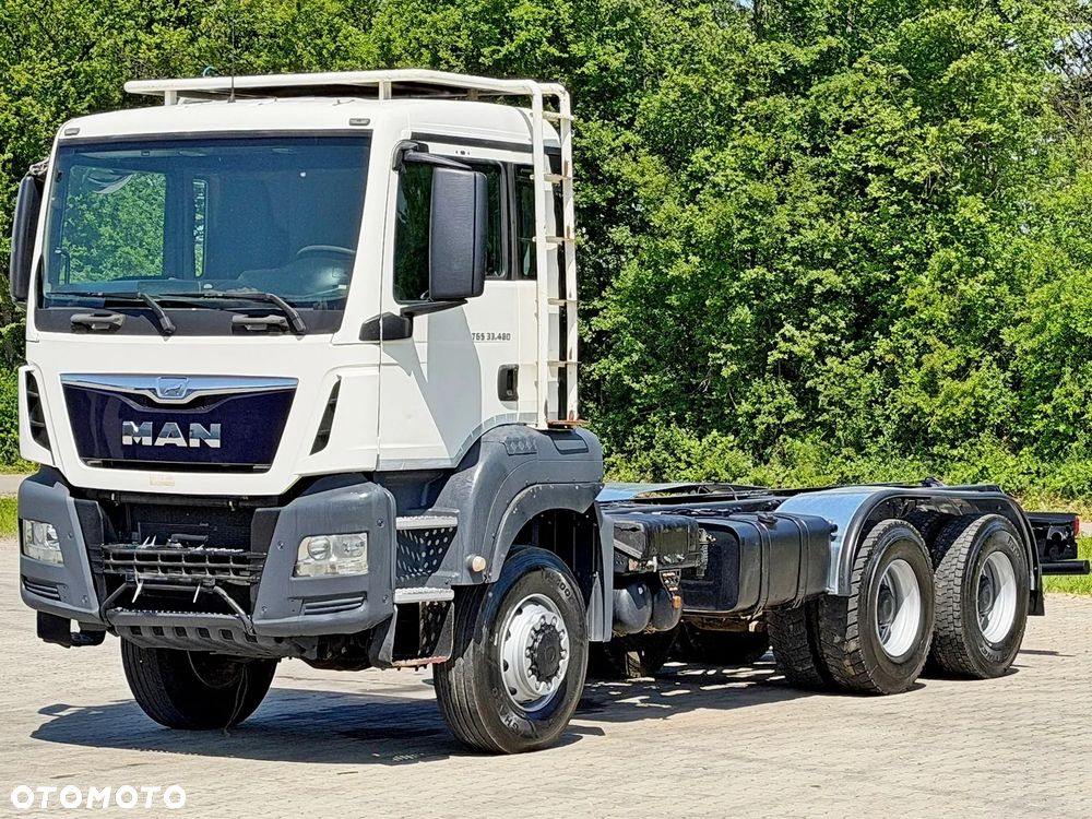 MAN TGS 33.480 * RAMA DO ZABUDOWY 6,70 m * STAN BDB / 6x6 - 2