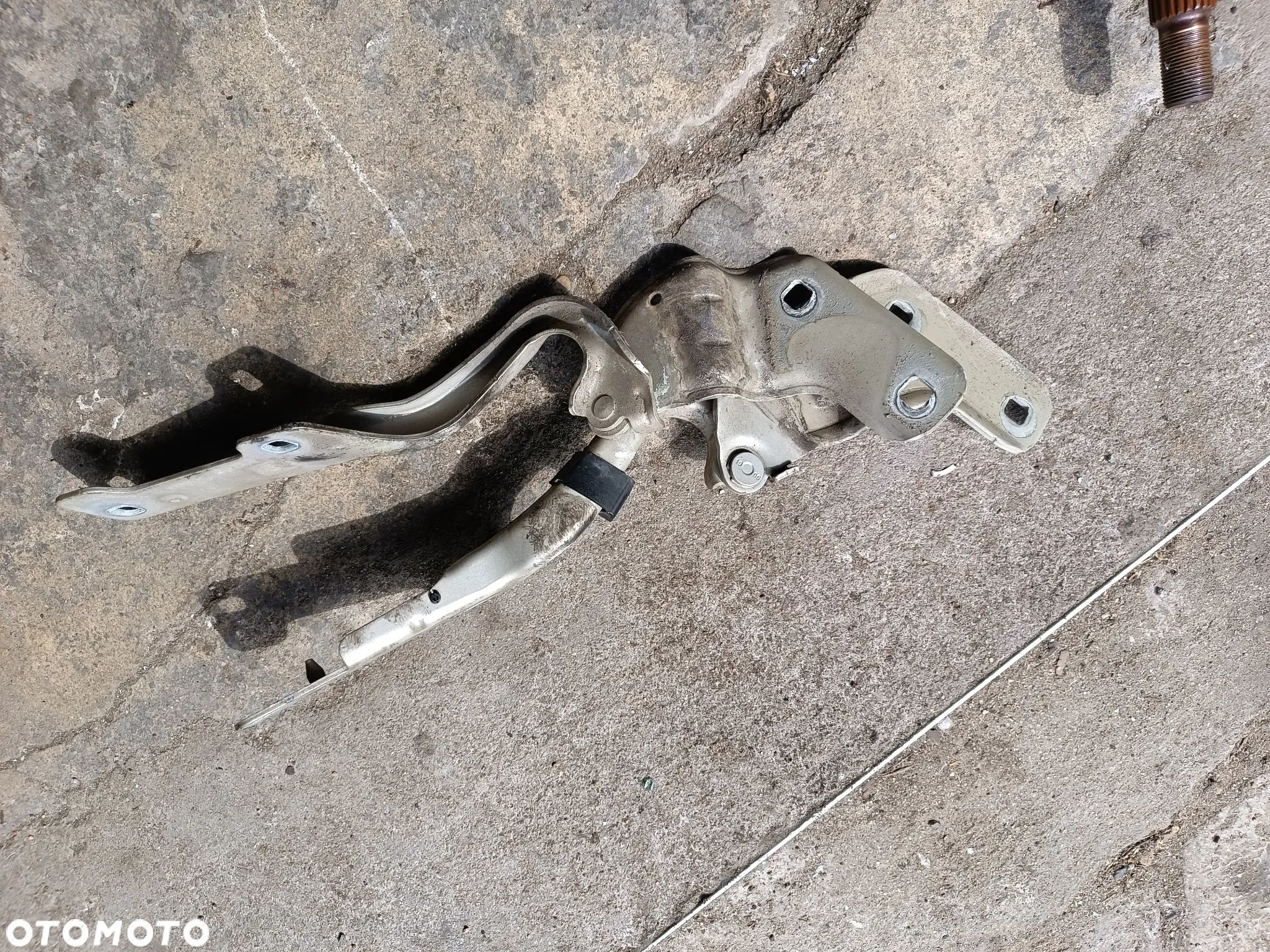 RENAULT CLIO III 3 ZAWIAS MASKI LEWY PRAWY KOMPLET - 1