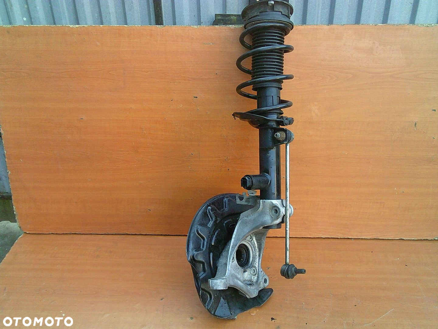 VW AUDI SKODA SEAT ZWROTNICA PRZÓD LEWA 5Q0407257A  AMORTYZATOR 3Q0413032A - 9