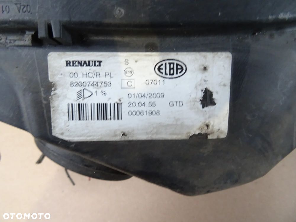 Lampa Dacia Logan Lewy Przód 8200744753 - 3