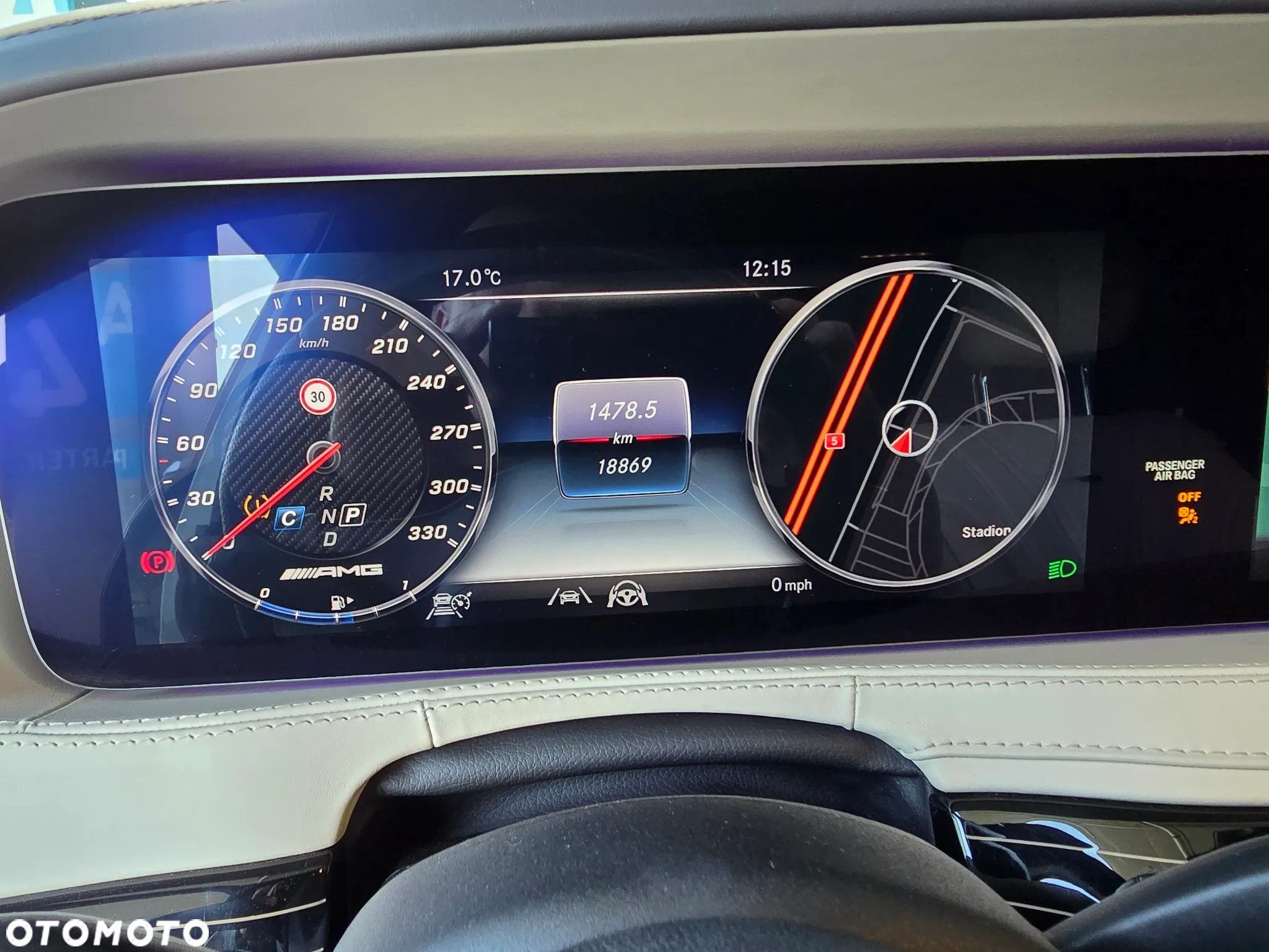 Mercedes-Benz Klasa S 63 AMG L 4Matic+ AMG Speedshift 9G-MCT - 32
