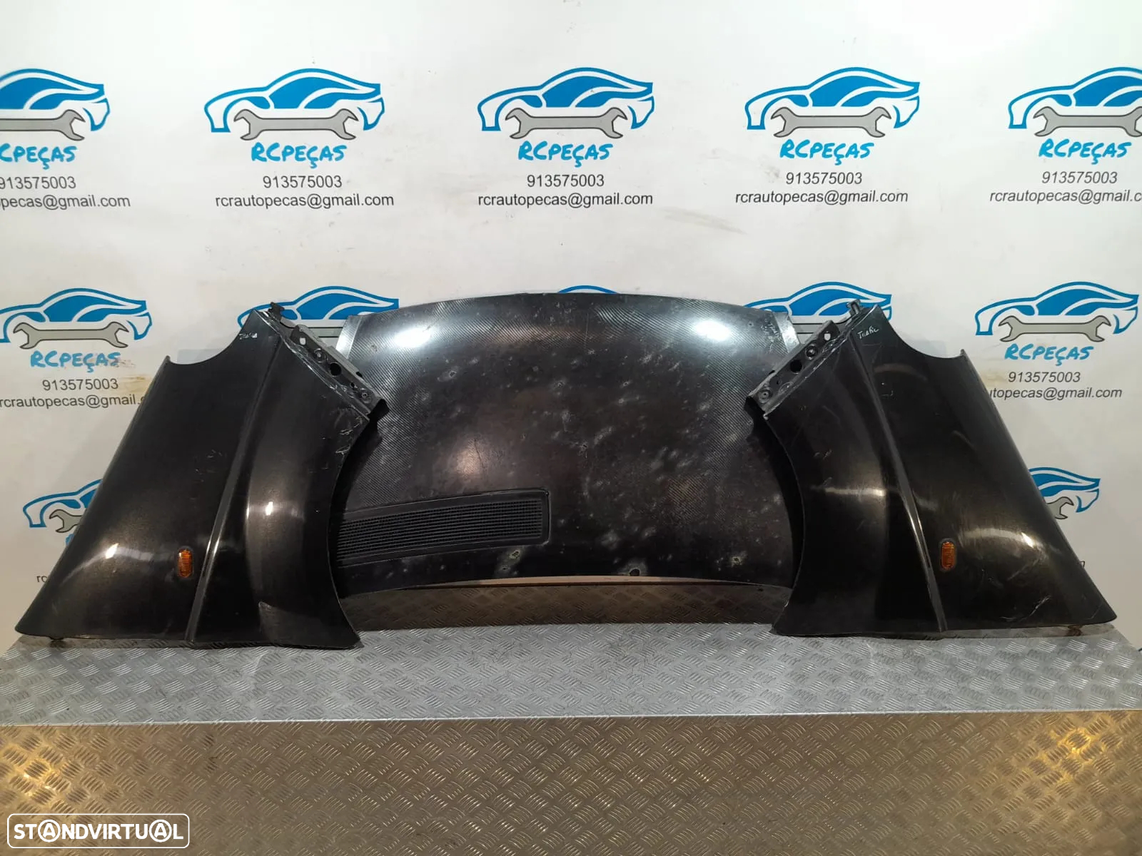 FRENTE COMPLETA OPEL VIVARO A X83 FACELIFT CAPOT PARACHOQUES GUARDA-LAMAS OTICAS RADIADOR VENTILADOR FRENTE FIBRA REFORÇO - 7