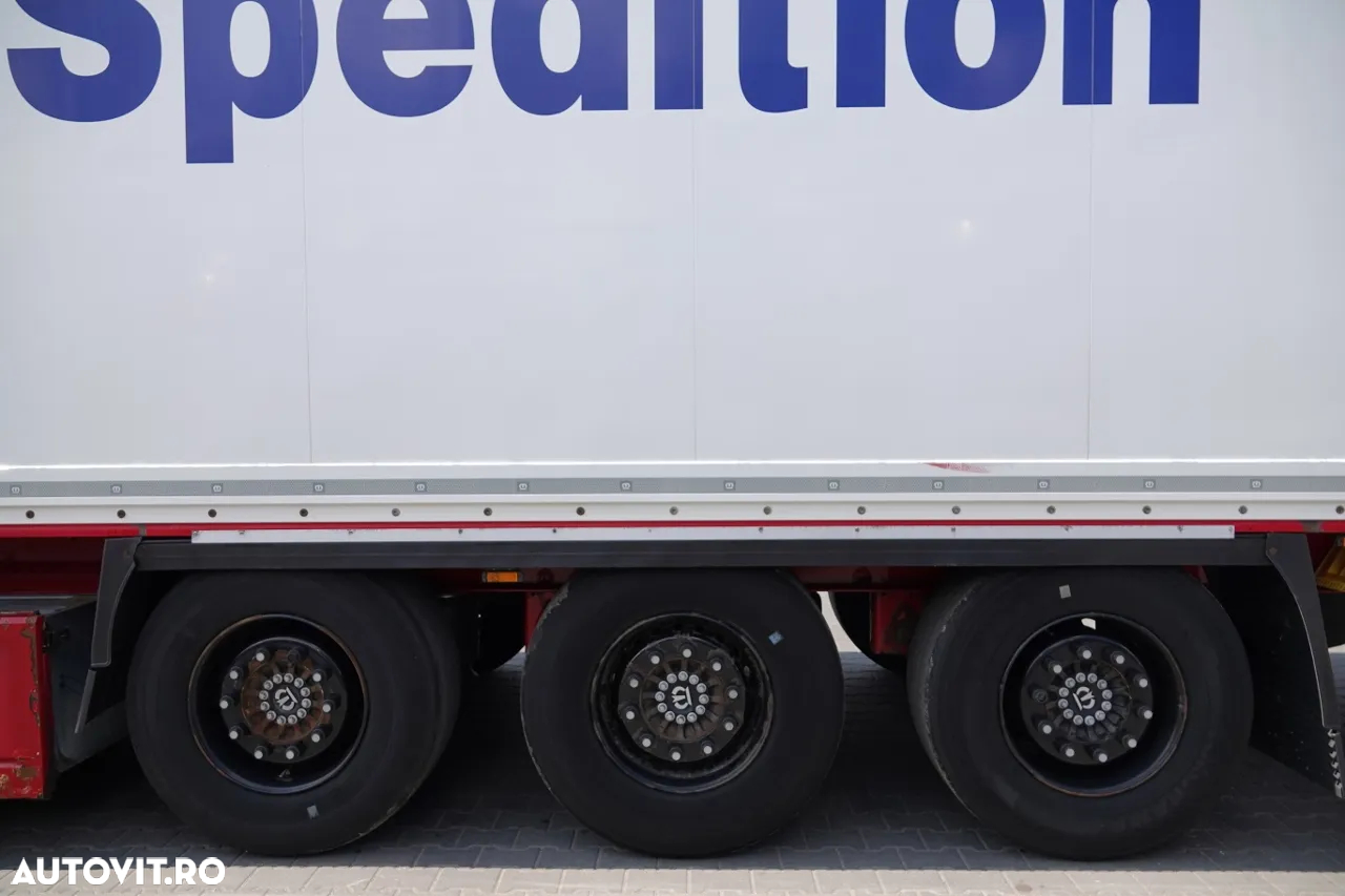 Krone CONTAINER / KOFFER / DOPPELSTOCK / COȘ PENTRU PALEȚI / AXĂ RIDICATĂ / IMPORTAT DIN GERMANIA - 24