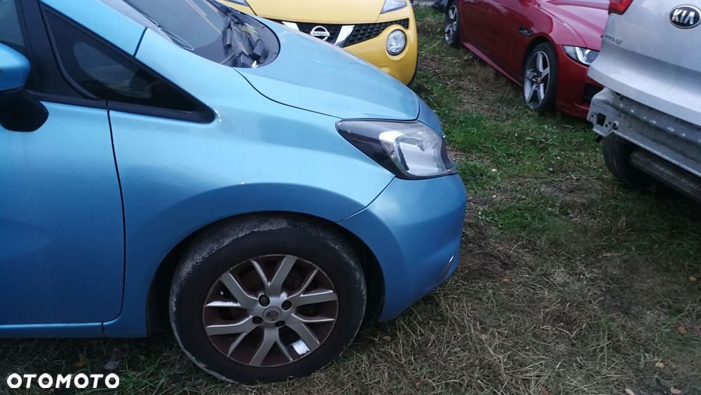 Maska zderzak błotnik przód kompletny RBE Nissan Note E12 13- - 5