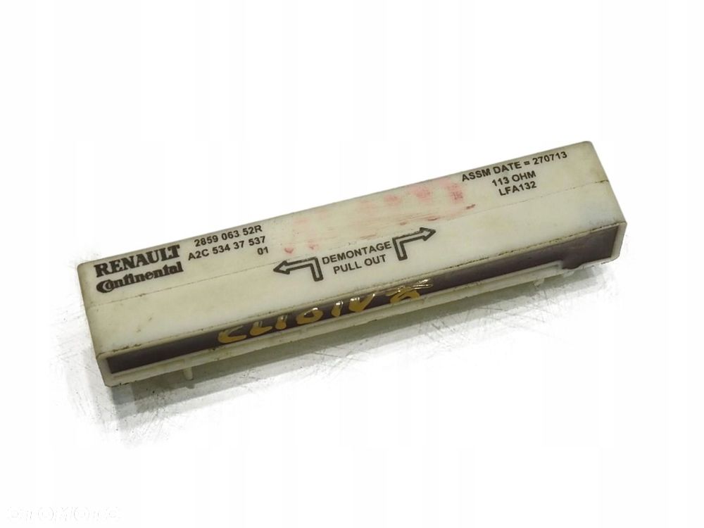 WZMACNIACZ ANTENY ANTENOWY RENAULT CLIO IV 285906352R - 1