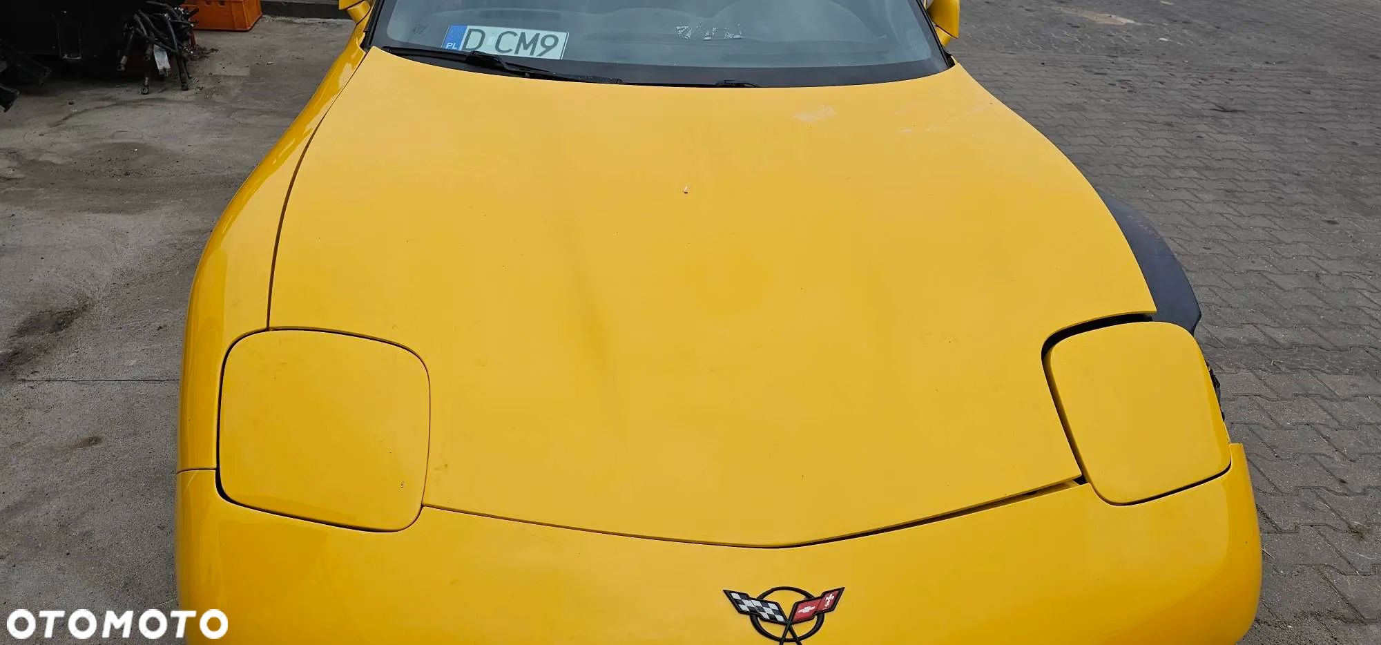 Maska przednia przód Chevrolet Corvette C5 2001 - 1