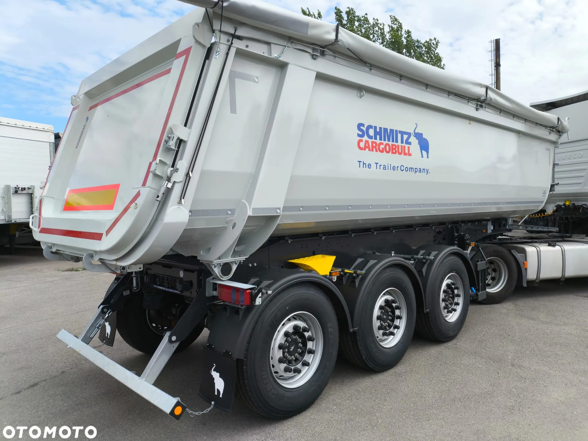Schmitz Cargobull 28.2m3 mulda stalowa - 4