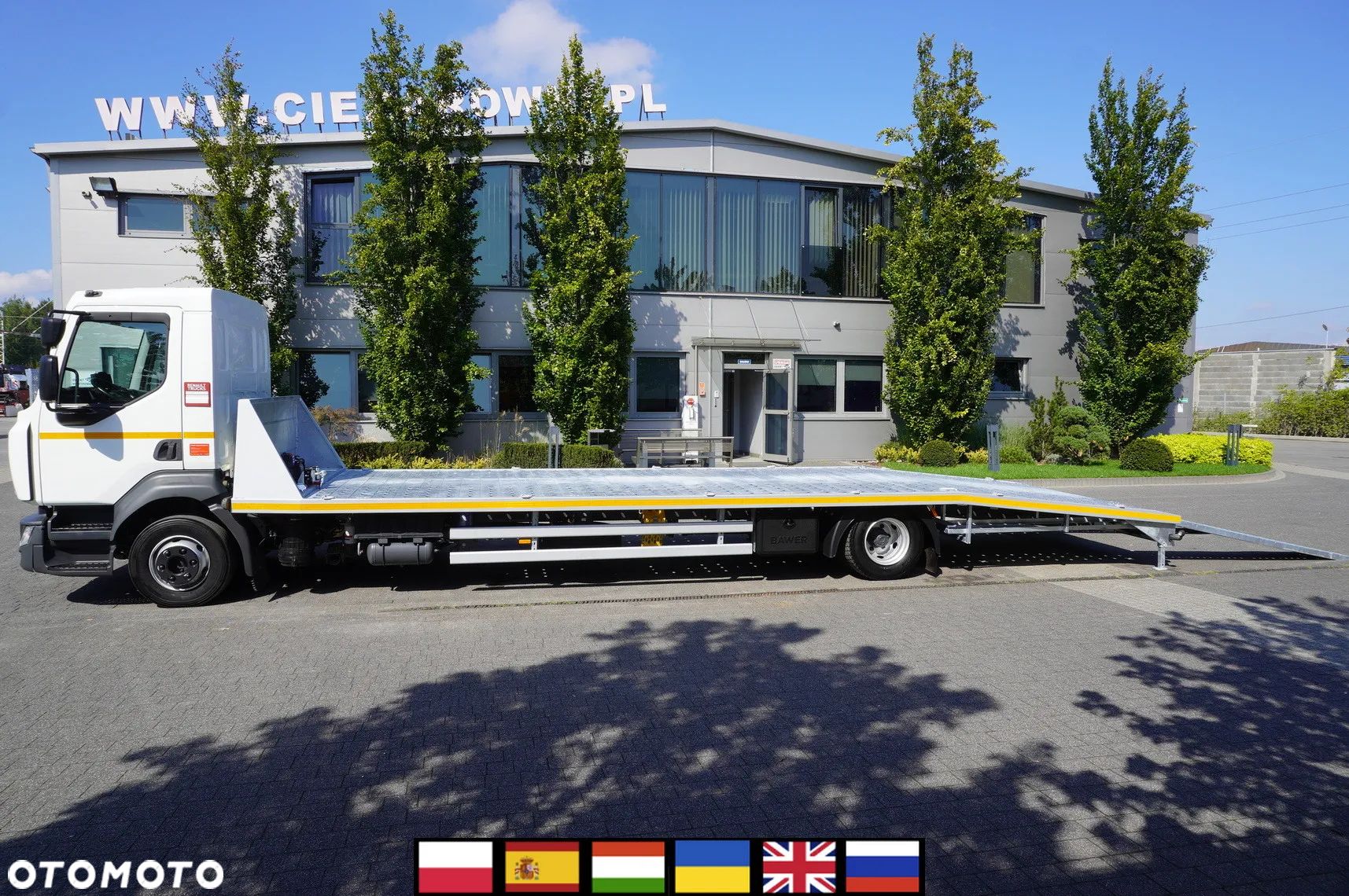Renault D12 / Nowa laweta ocynkowa / r.2025 / długość 840 cm - 1