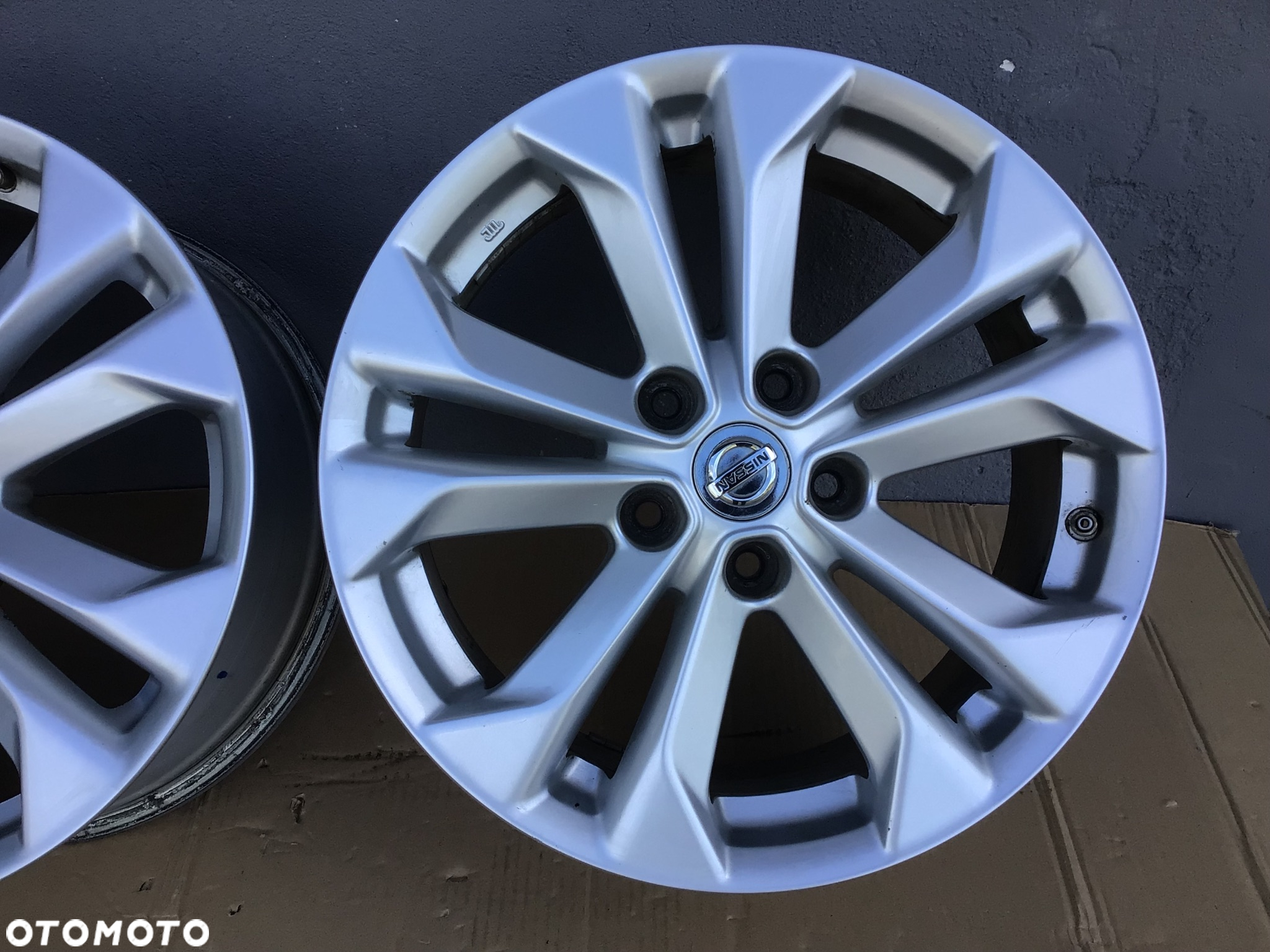 Felgi aluminiowe 4szt Nissan x-trail Qashqai 17x7 et45 5x114,3 z czujnikami - 5