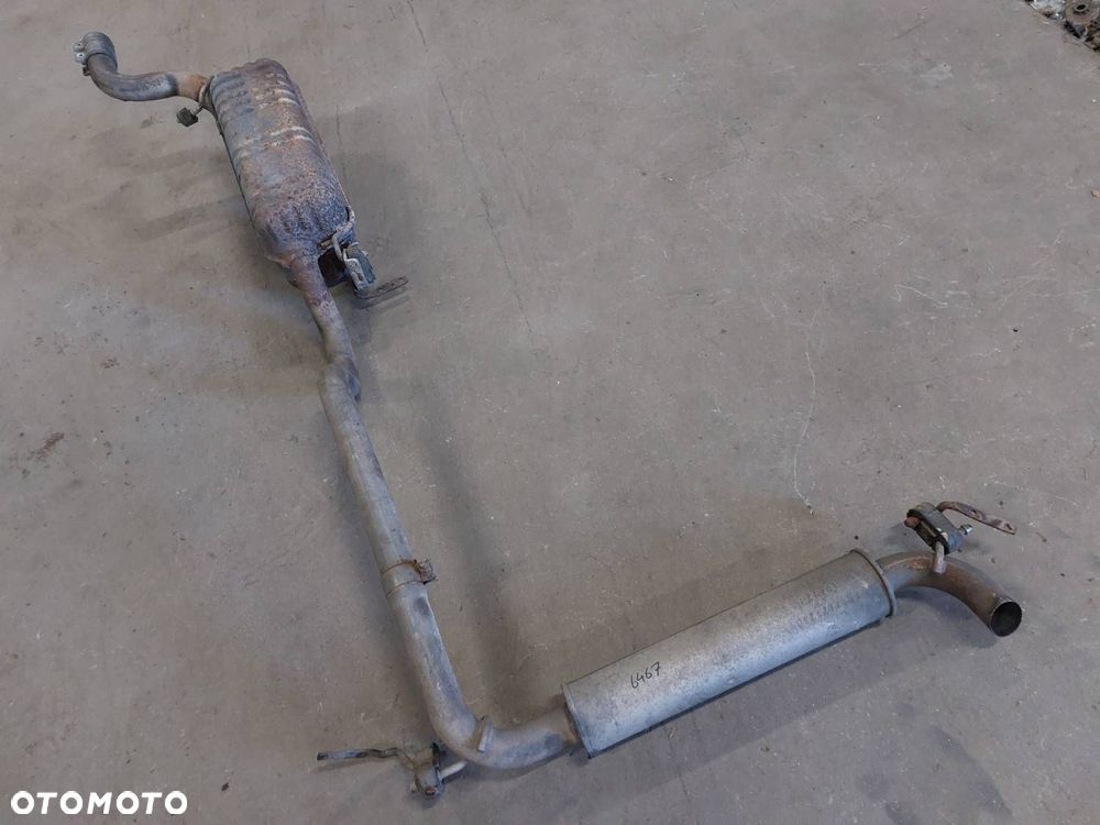 TŁUMIK WYDECH KOŃCOWY + ŚRODKOWY CHRYSLER GRAND VOYAGER IV 2.8 CRD - 4