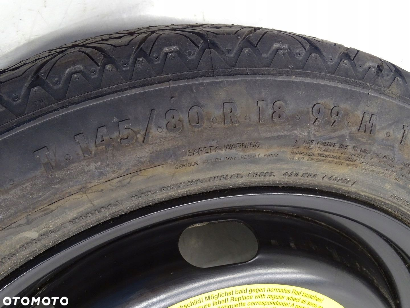 KOŁO DOJAZDOWE ZAPASOWE R18 VW TIGUAN 5N AUDI Q3 5X112 4J ET27.5 5N0601027E - 6