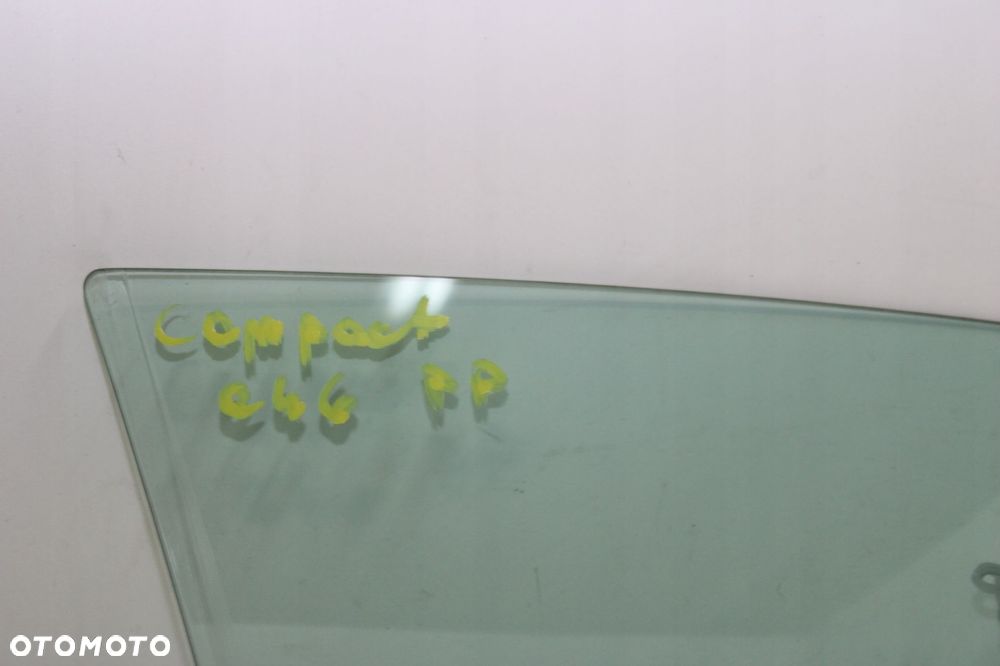BMW E46 COMPACT SZYBA DRZWI PRAWY PRAWA PRZÓD - 3
