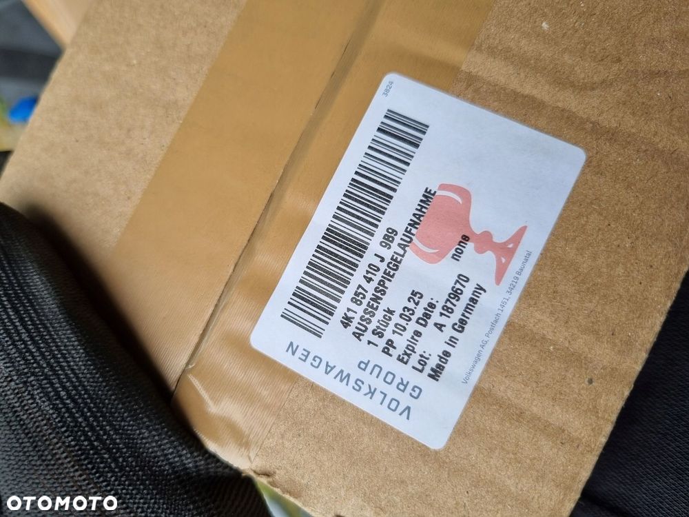 AUDI A6 C8 4K1 LUSTERKO LUSTRO PRAWE 15 pin pinów kamera 4K1857410J - 2