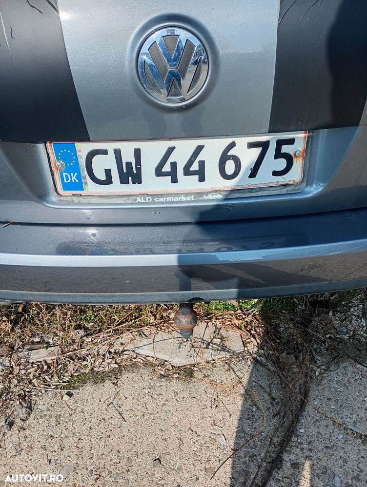 Carlig remorcare original vw passat b6 break - 1