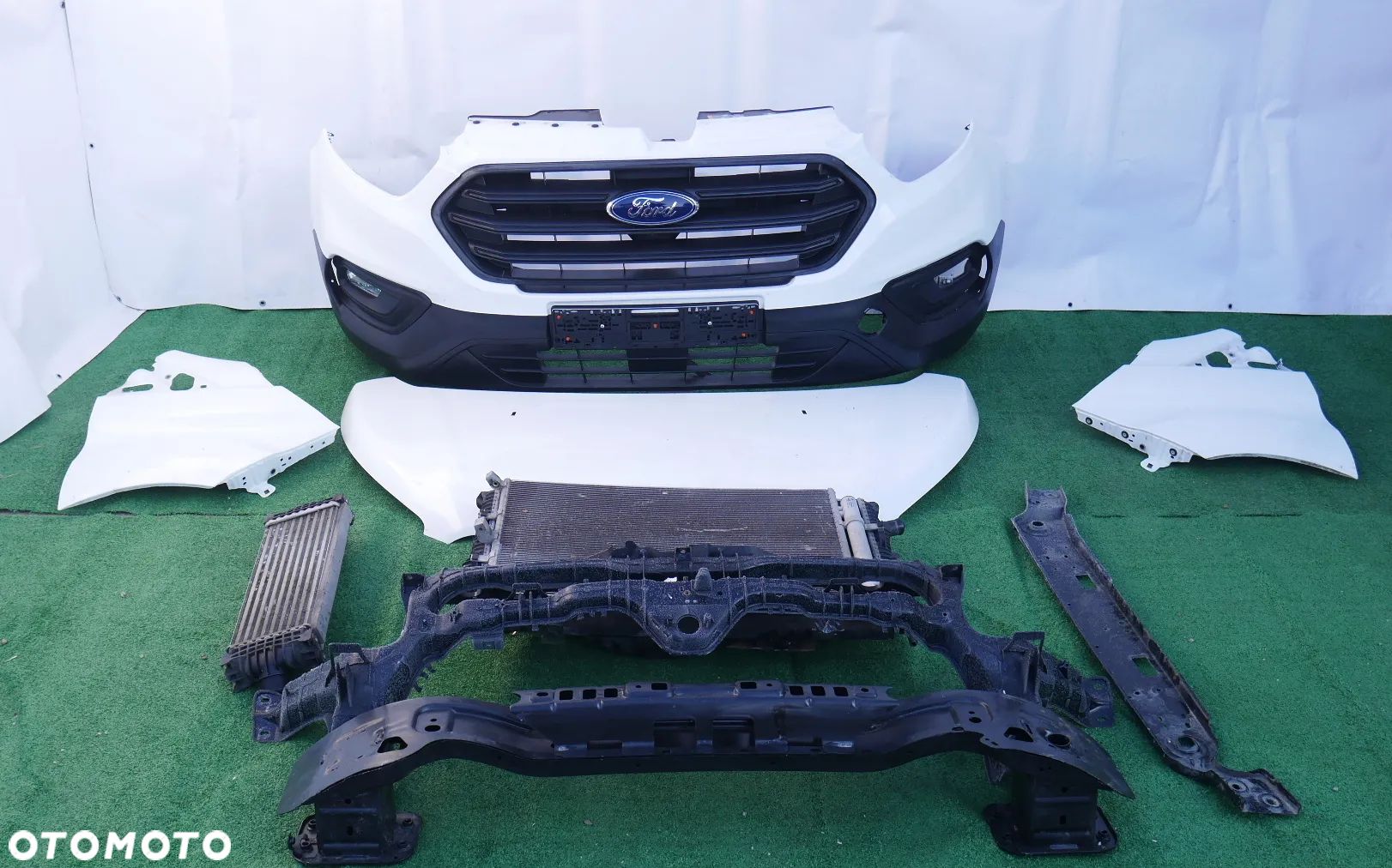 FORD TRANSIT CUSTOM LIFT PRZÓD MASKA ZDERZAK PAS BŁOTNIKI BELKA CHŁODNICE - 1
