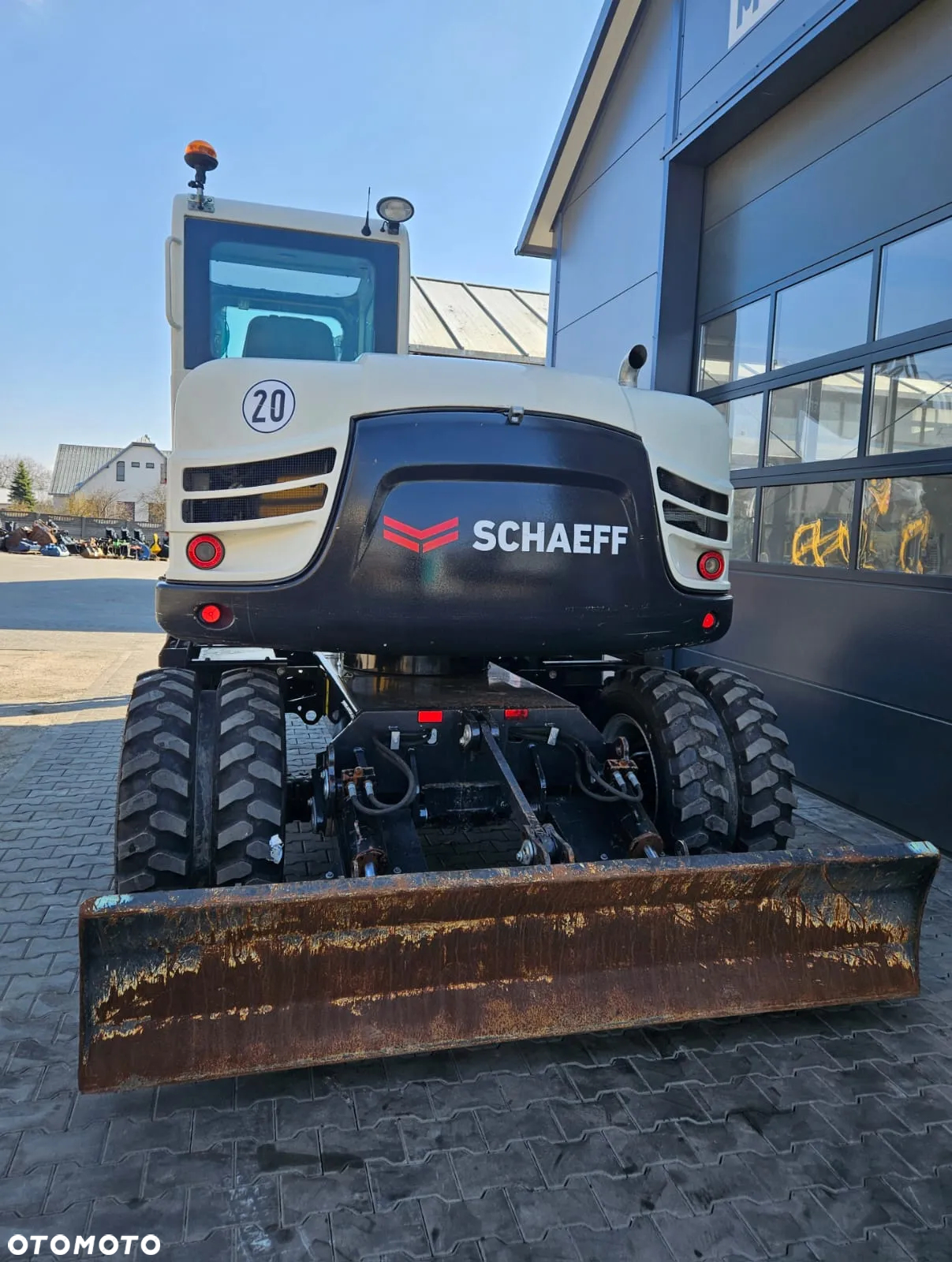 Terex KOPARKA KOŁOWA SCHAEFF TW95 TW 95 110 85  TEREX YANMAR 2019R 5000 MTG - 18