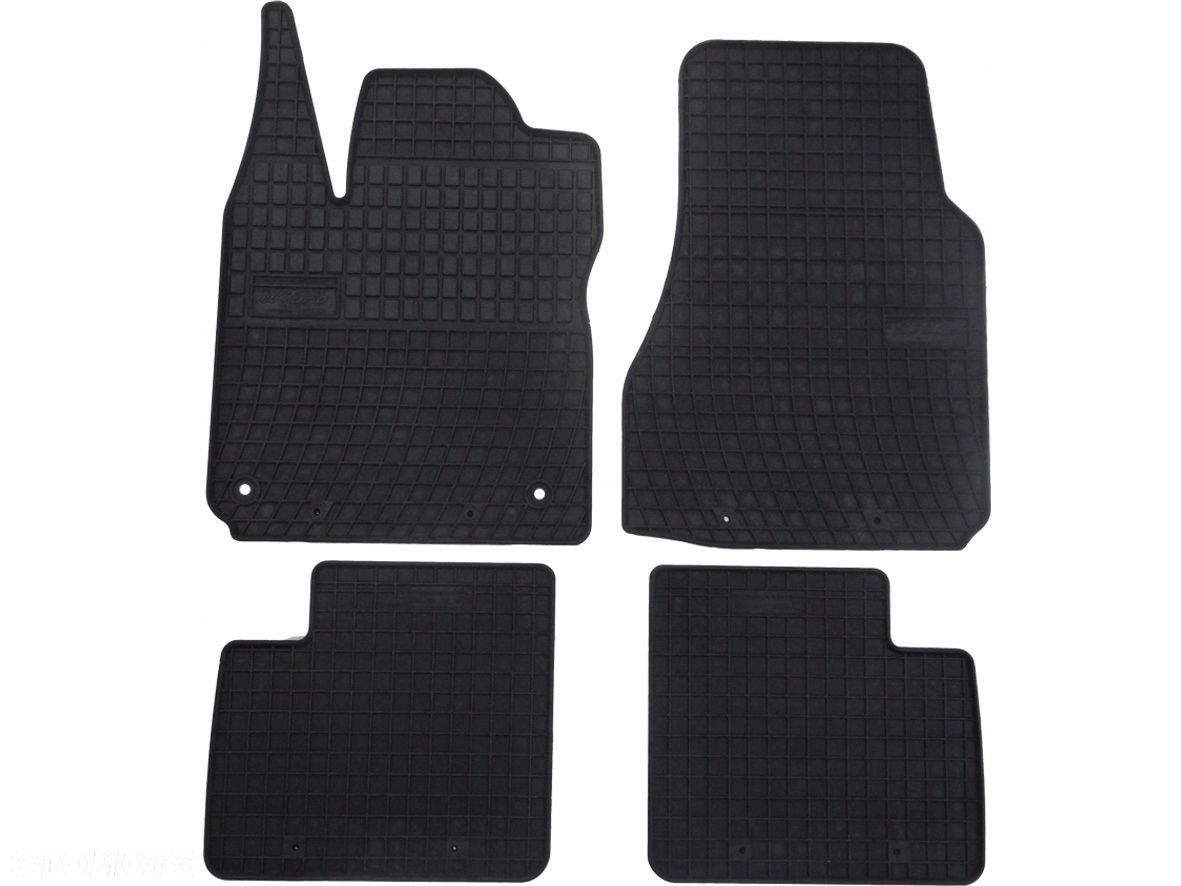 Smart ForFour II od 2014 Dywaniki Gumowe stopery - 1