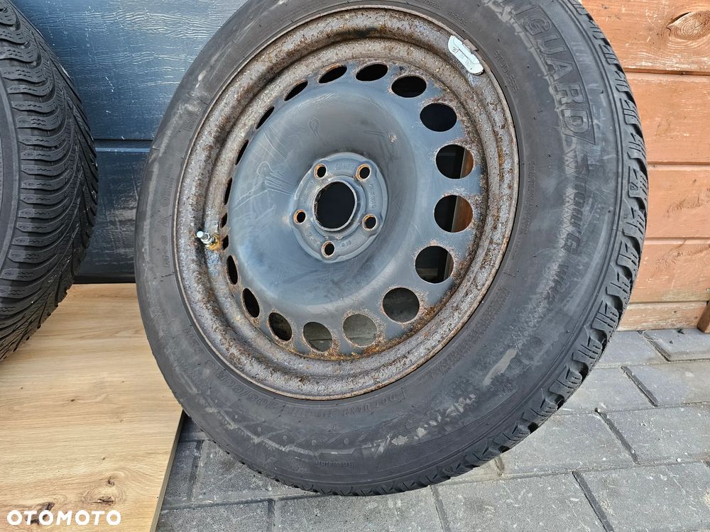 KOŁA FELGI STALOWE OPONY ZIMOWE 205/60 R 16 OPEL ASTRA J K MOKKA 5x105 ET39 6,5J - 4