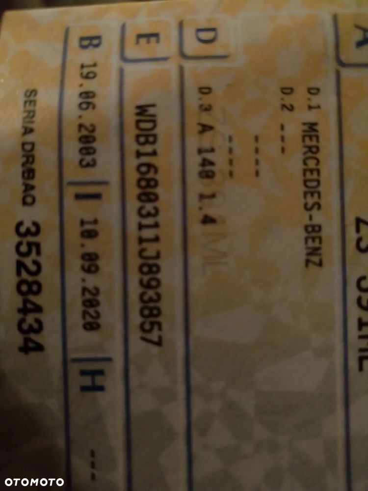 Mercedes-Benz Klasa A 140 Classic - 6