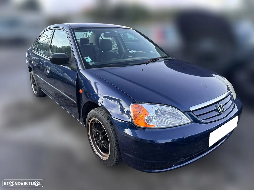 Honda Civic VII Sedan (ES, ET) 1.4 Gasolina 90 cv  66 kW 2000 - 2005 D14Z5 para peças - 8