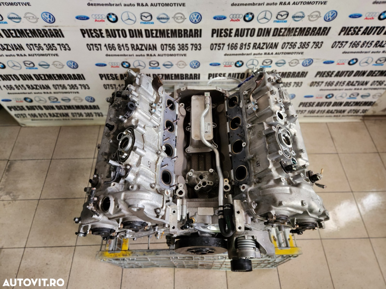 Motor Nou Bmw V8 4.4 Benzina Twin Power Turbo N63B44D Euro 6 Sub 1.000 Km X5 X6 G05 G06 X7 G07 G32 - 5
