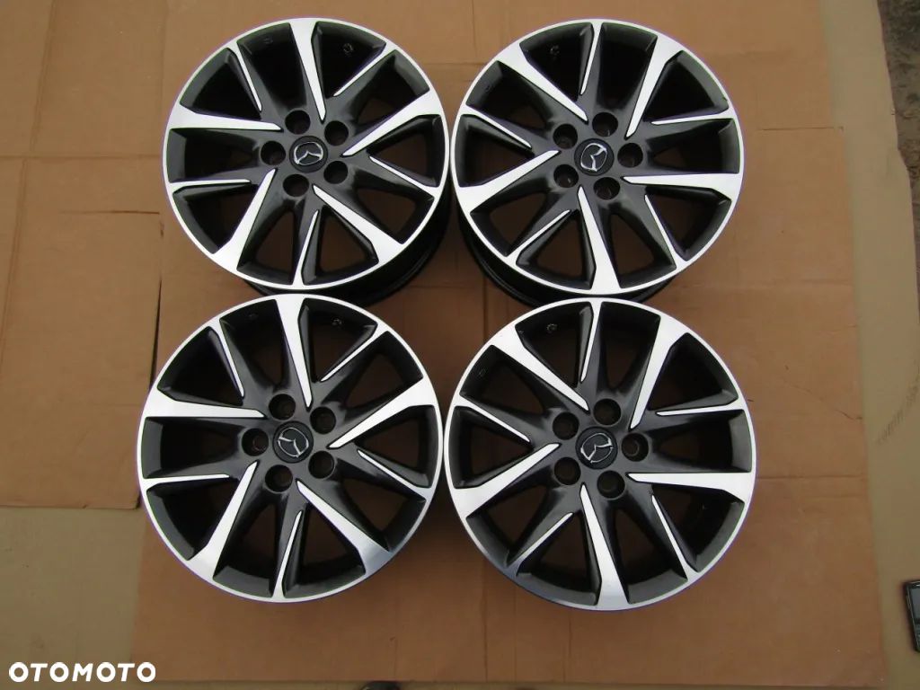 4x Felgi 17 Mazda 3 5 6 CX-3 CX-5 CX5 CX-7 MX-5 7j 5x114,3 ET45 + czujniki - 1