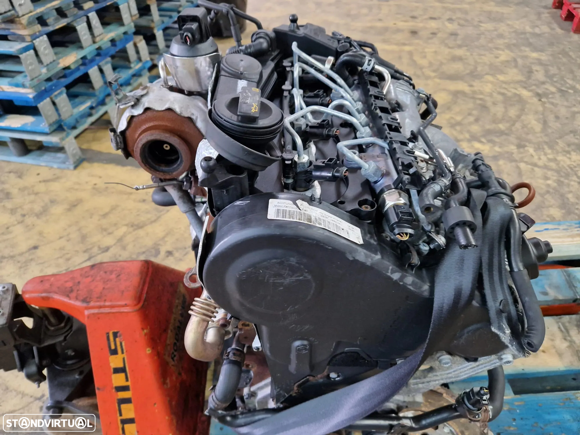 Motor usado CBB VW GOLF VI 6 2.0 TDI 170CV PASSAT JETTA TIGUAN EOS - 2