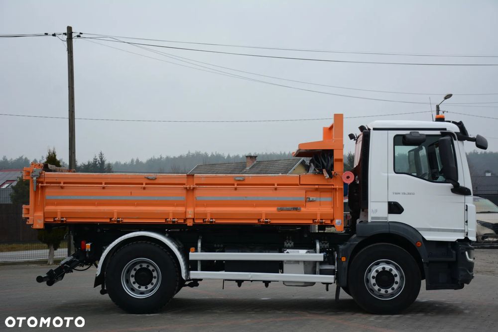 MAN TGM 18.320 / 2021 / Wywrot 3-stronny / hydroburta / idealny stan - 5