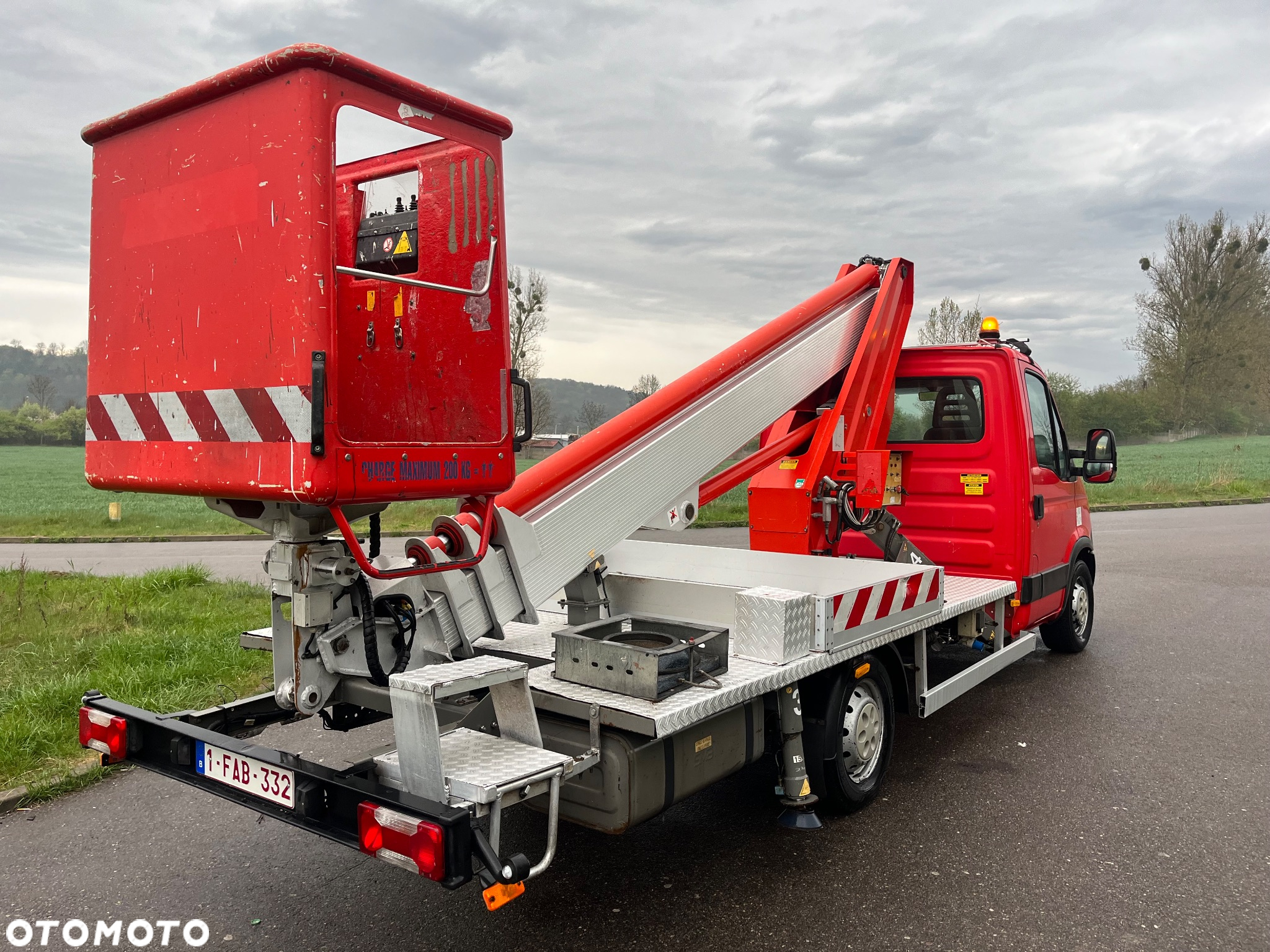 Iveco Podnośnik Koszowy Zwyżka Multitel 202 Ds 20,2 Metra 10 m w Bok UDT jak Ruthmann Wumag Gsr - 6