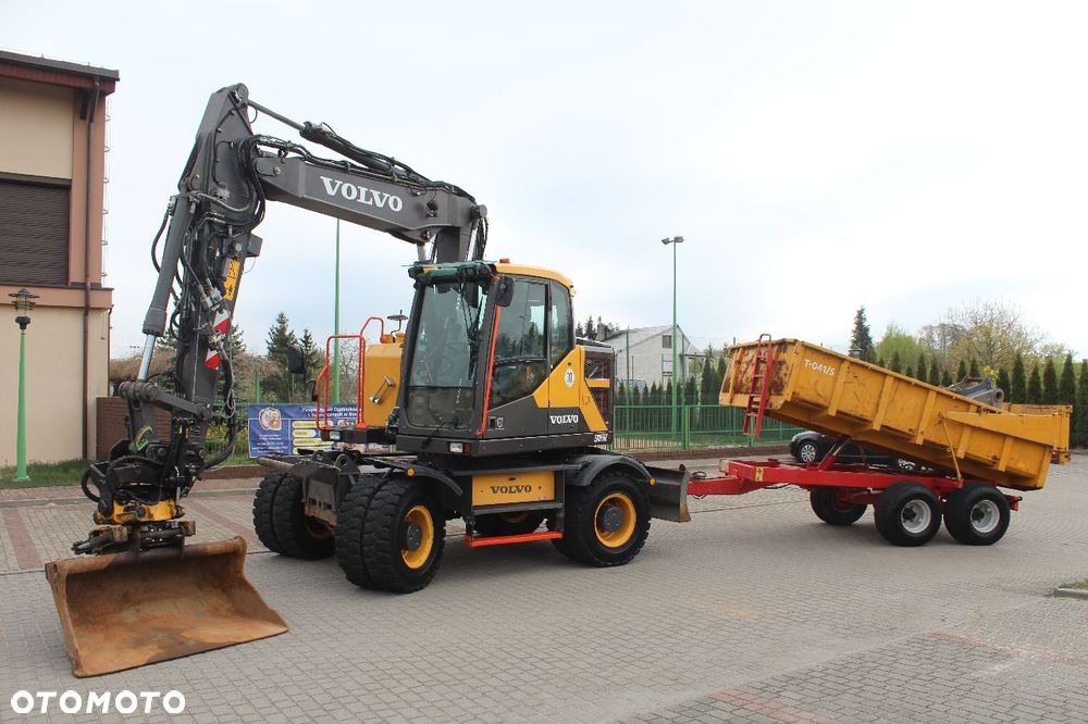 Volvo EWR 150E ROTOTILT ENGCON SYSTEM 3D ZESTAW 4 ŁYŻKI, NÓŻ, SZCZOTKA - 1