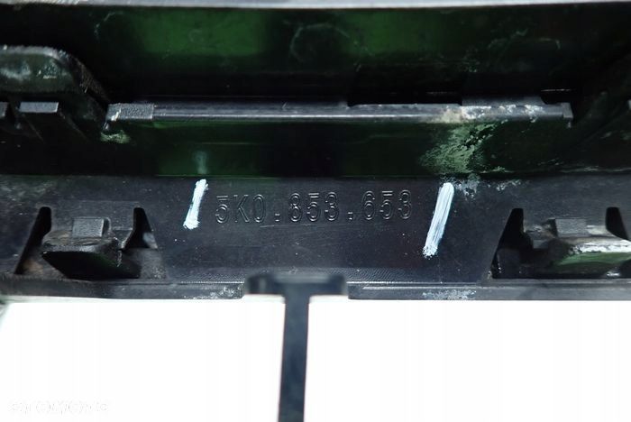 VW GOLF VI atrapa grill 5K0853653 - 10