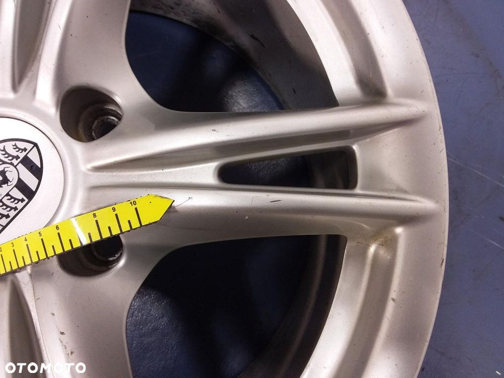 PORSCHE BOXSTER 987 ALUFELGA OEM 8JX18 5X130 ET57 1 SZT - 9