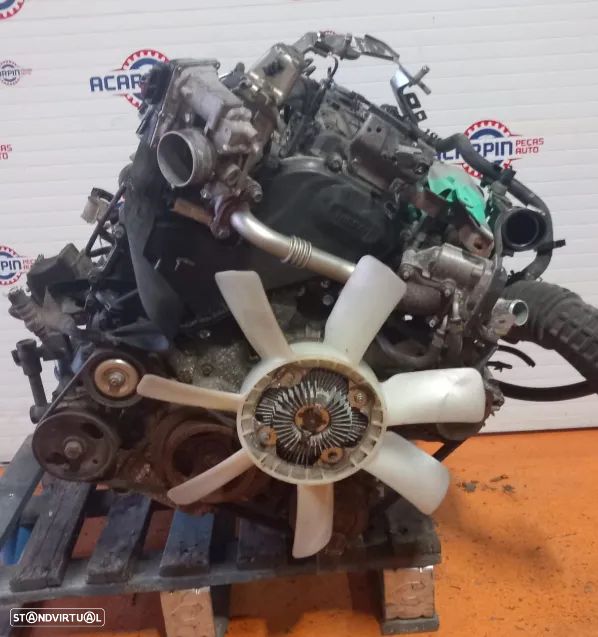 Motor Nissan Navarra D40 2.5 DCI 2015 Ref: YD25 com 50Mil Kms - 1