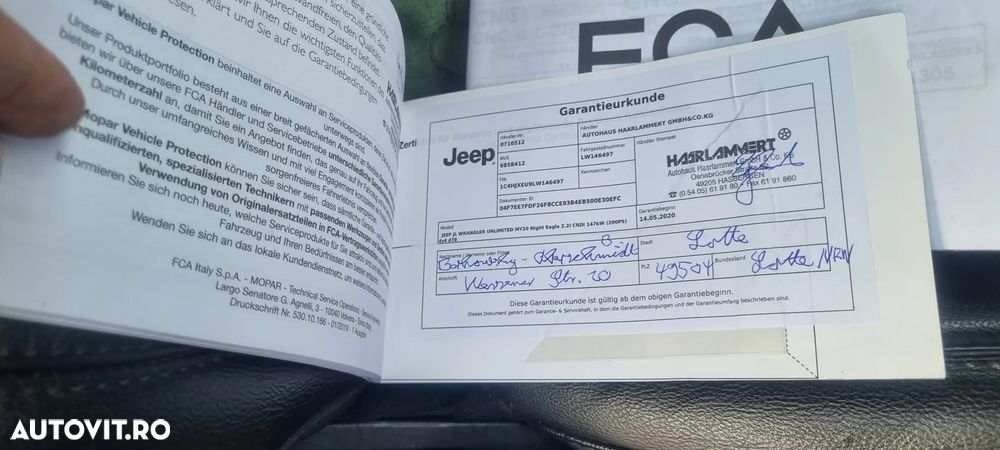 Jeep Wrangler Unlimited 2.2 CRDi Hardtop AWD Automatik Night Eagle - 8