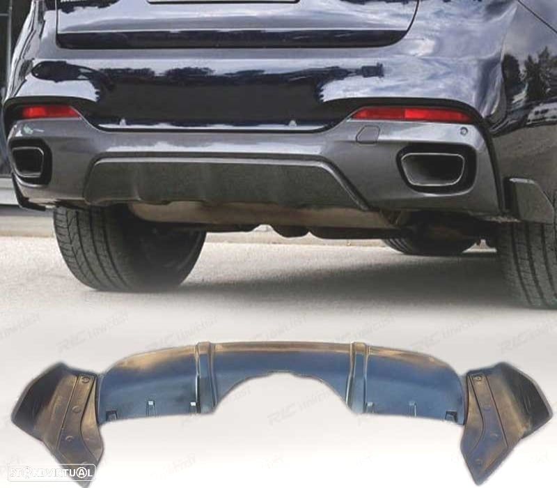 DIFUSOR BMW X6 F16 14- LOOK M PERFORMANCE - 1
