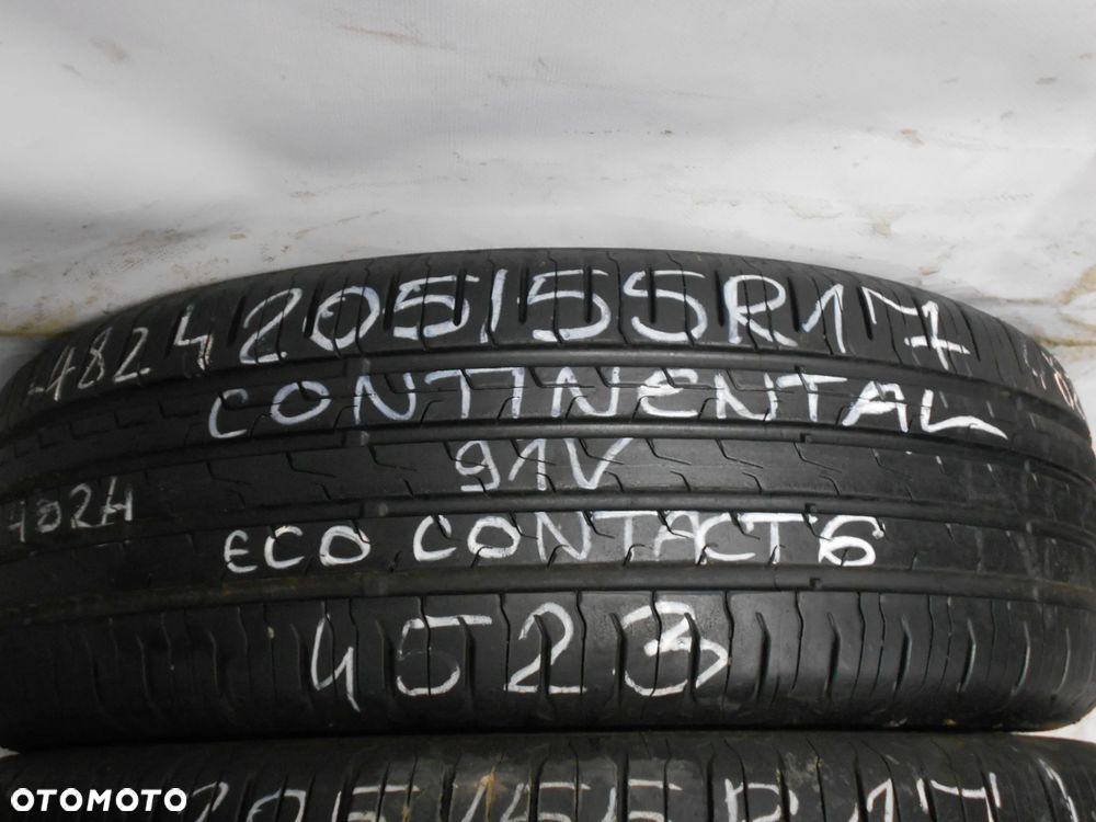 OPONY 205/55R17 CONTINENTAL ECO CONTACT 6 DOT 4523 / 1221 7MM - 2