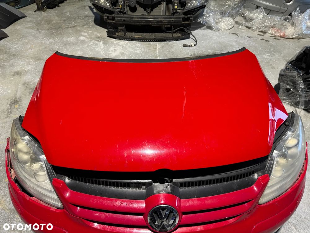 PRZÓD KOMPLETNY ZDERZAK PAS MASKA REFLEKTOR XENON VW GOLF PLUS - 11