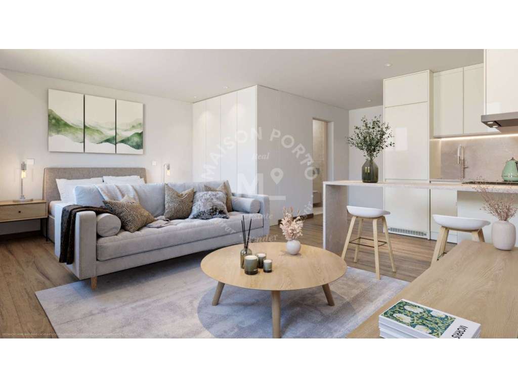 Apartamento T0 próximo a Estação de Metro de São Gens, Matosinhos - Grande imagem: 5/10