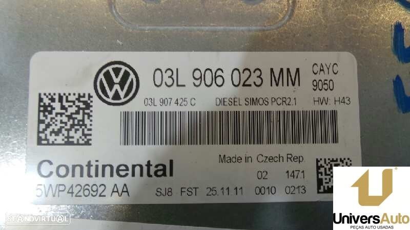 CENTRALINA MOTOR UCE VOLKSWAGEN GOLF VI 2012 -03L906023 - 2