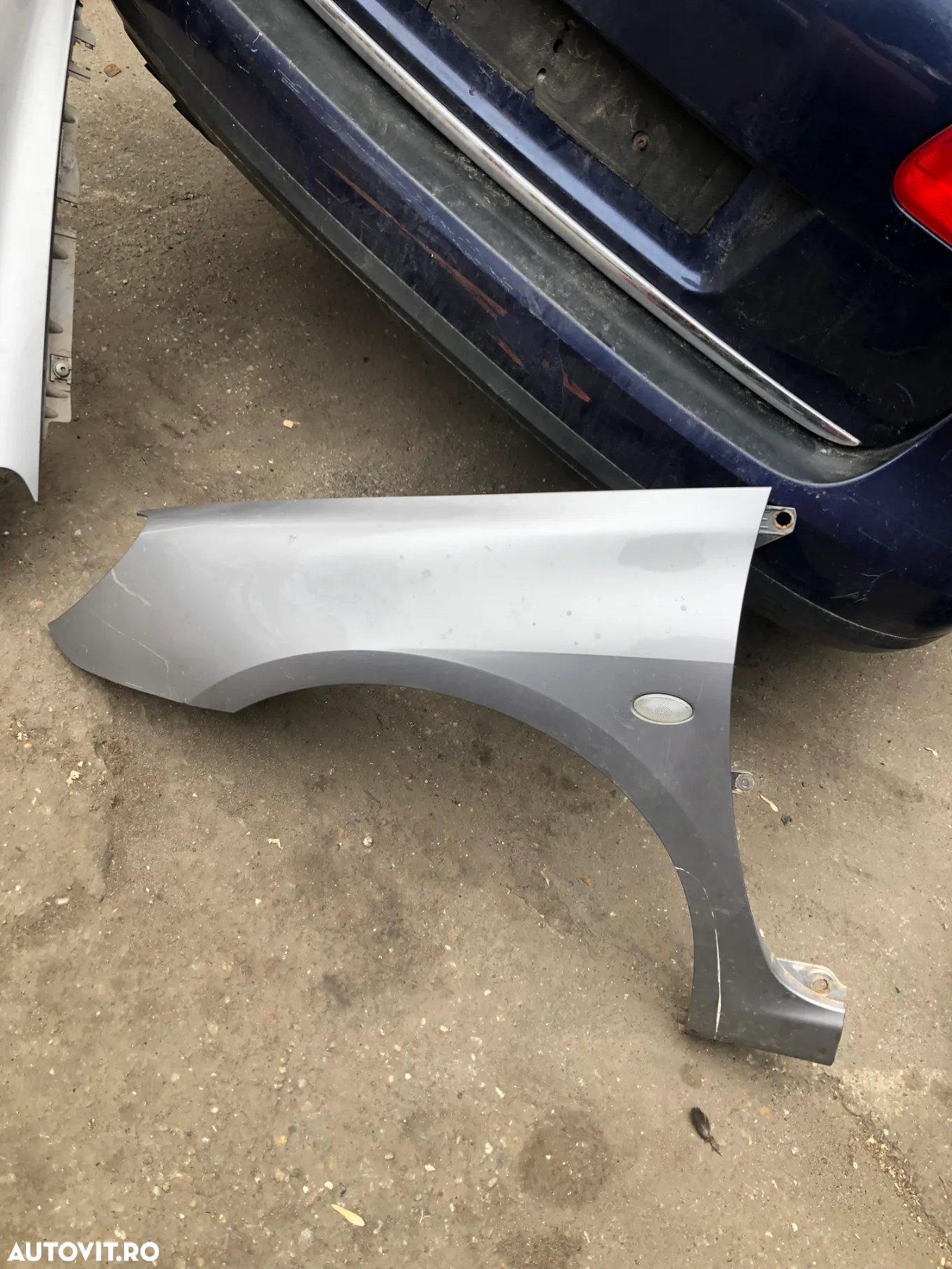 Aripa stanga/Aripa dreapta fata Peugeot 307 gri non facelift - 4