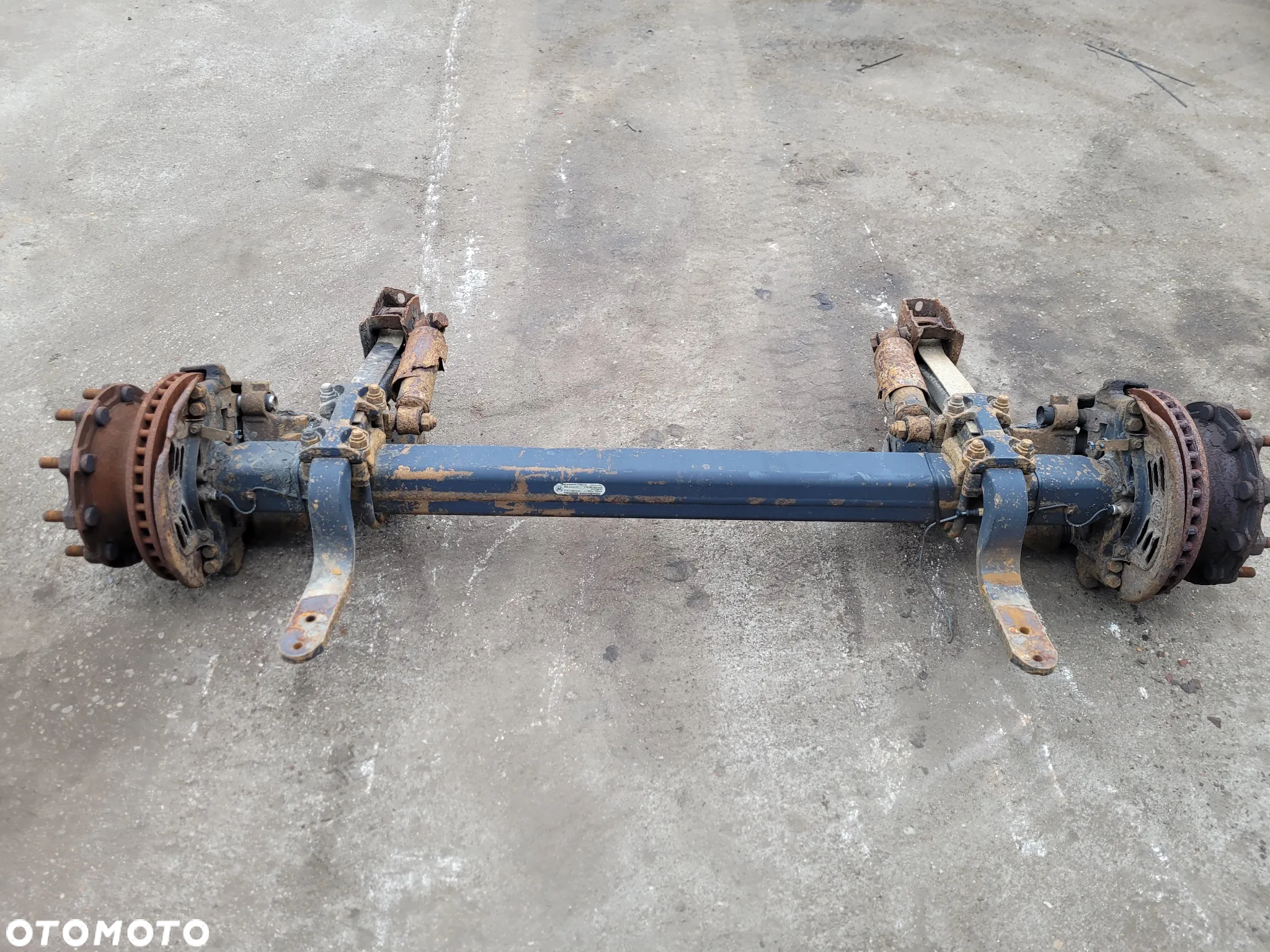 Oś osie BPW do naczepy SHBF 9010 ECO-P  SB4309 - 2