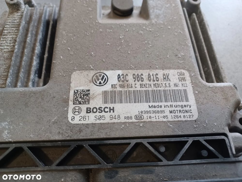 KOMPUTER SILNIKA OCTAVIA II 1.4 TSI 03C906016AK - 2