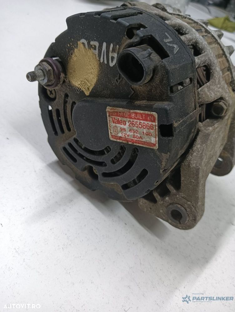 Alternator CHEVROLET AVEO Saloon T250, T255 2005 - > 96652100 - 2