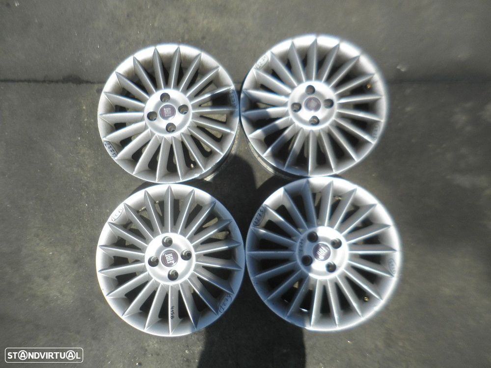 Jogo De Jantes Jgjant1275 FIAT LINEA 2007 1.3D 90CV 4P CINZA ET41 6X15 4X98 48MM - 1