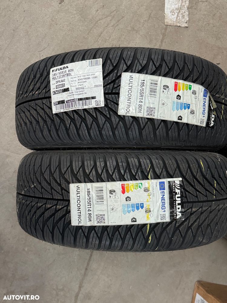Vând 2 anvelope 185/55/14 fulda allseazon noi - 1
