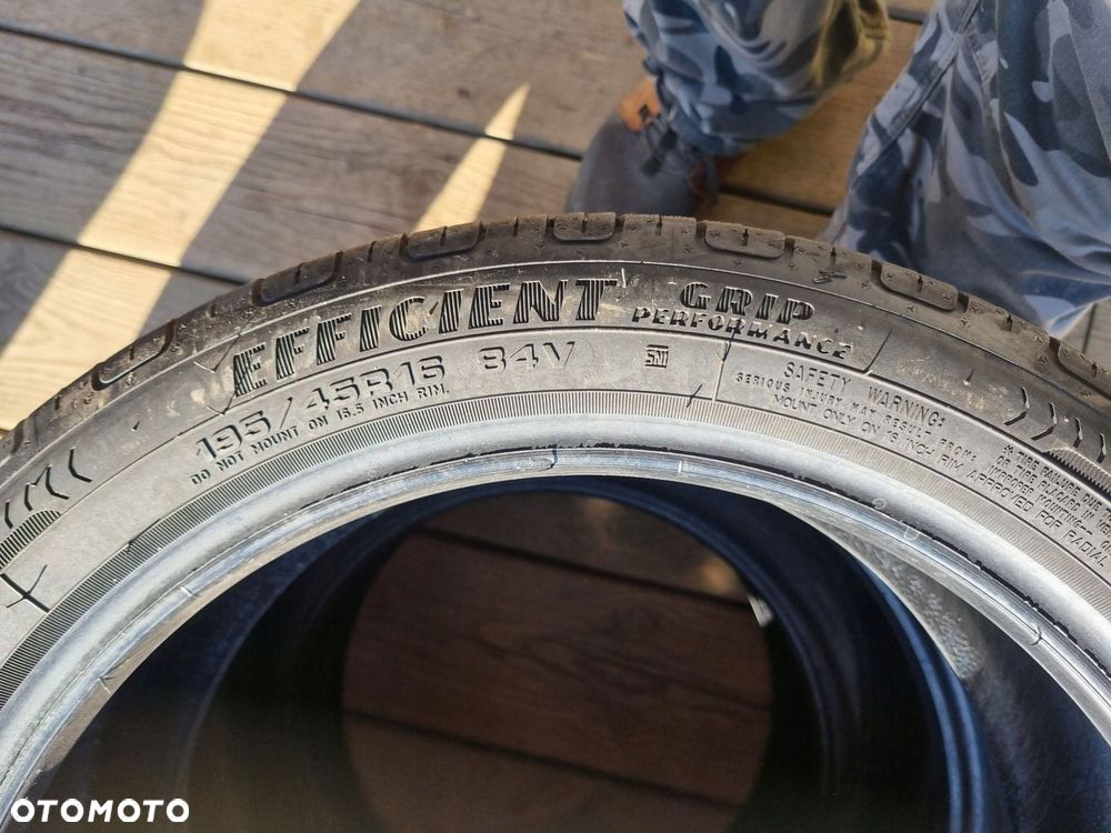 OPONY GOODYEAR EFICIENTGRIP PERFORMANCE 195/45R16 84V,xl 2019r.6,8mm super - 11