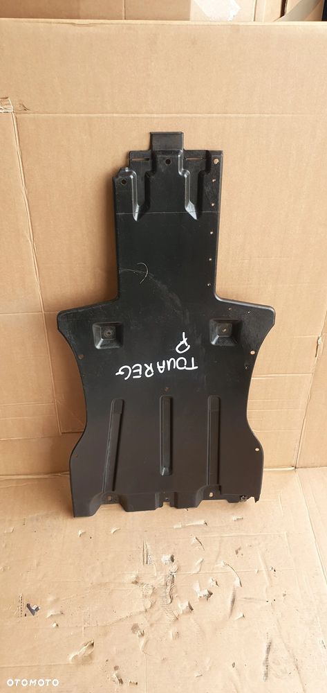 Osłona podwozia płyta skrzyni VW Touareg 7L0825231AH - 1
