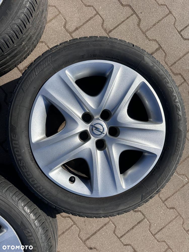 OPEL ASTRA J ZAFIRA C KOMPLET KÓŁ BRIDGESTONE 225/50/R17 94V TURANZA T001 LATO - 6